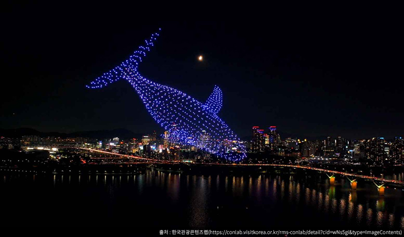 2025 한강 불빛 공연(드론 라이트 쇼) 관련이미지