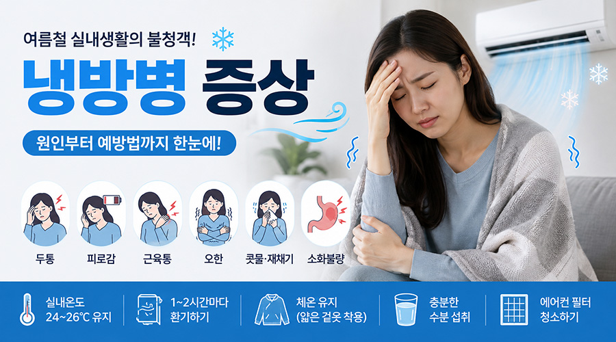 냉방병 증상