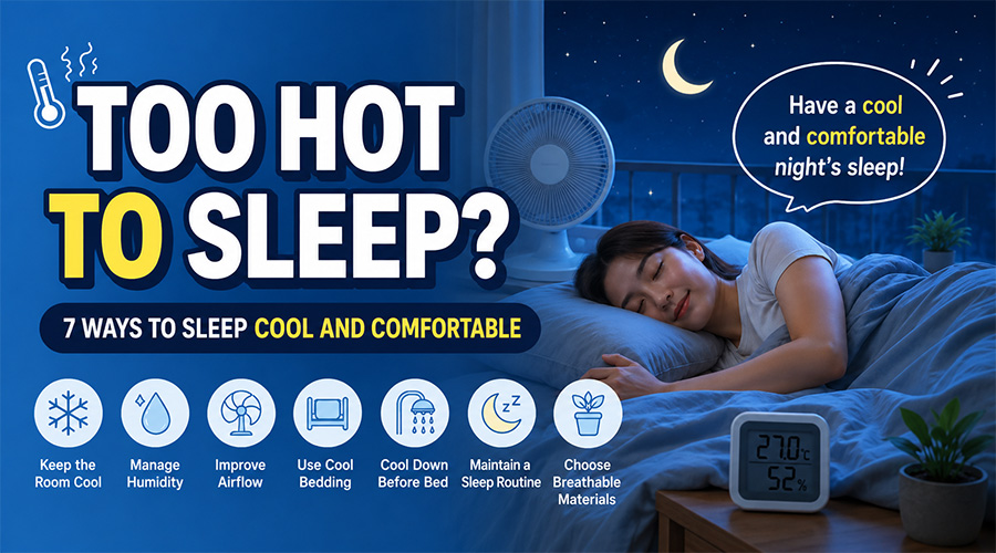 Practical tips for overcoming tropical nights
