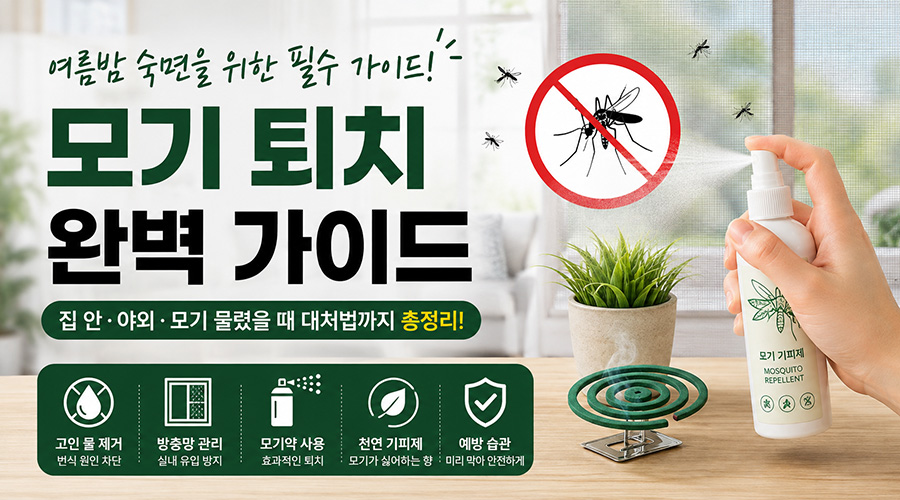 모기 퇴치 방법