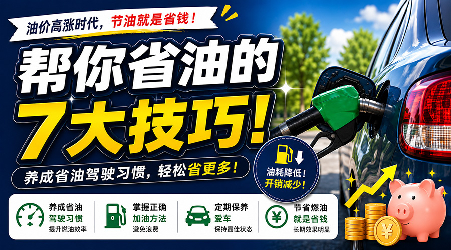 節省油錢的7個實用技巧！提升汽車燃油效率的實用駕駛習慣