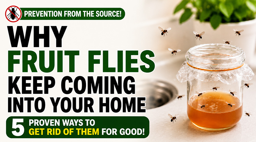 5 Causes of Gnats in the House & Complete Extermination Guide